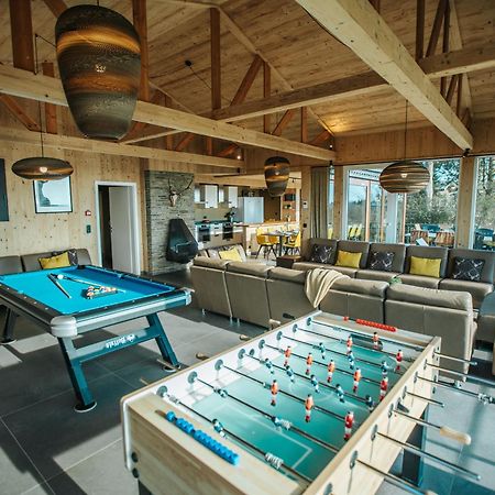 Le Noir Flohay 30 Pers - Malmedy, Vue, Wellnessヴィラ エクステリア 写真