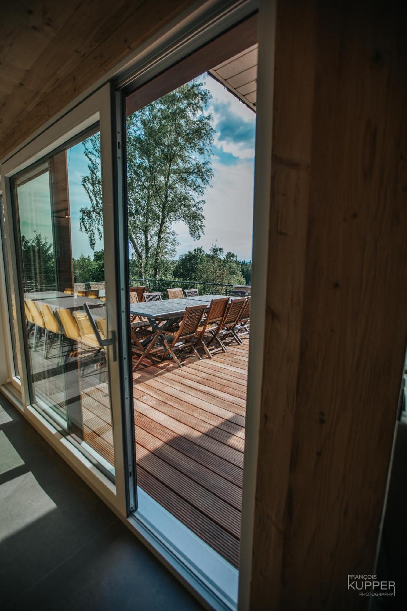Le Noir Flohay 30 Pers - Malmedy, Vue, Wellnessヴィラ エクステリア 写真