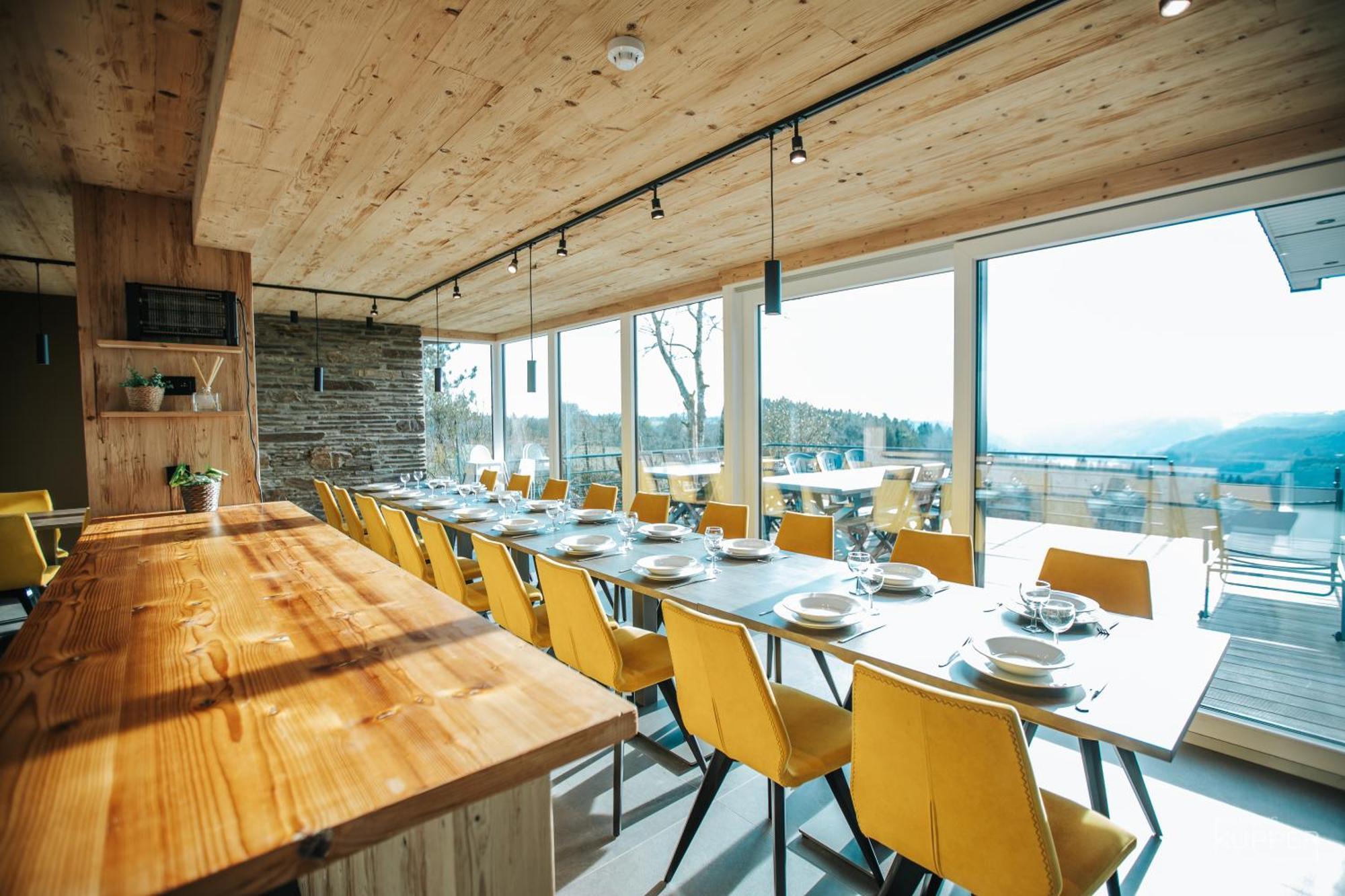 Le Noir Flohay 30 Pers - Malmedy, Vue, Wellnessヴィラ エクステリア 写真