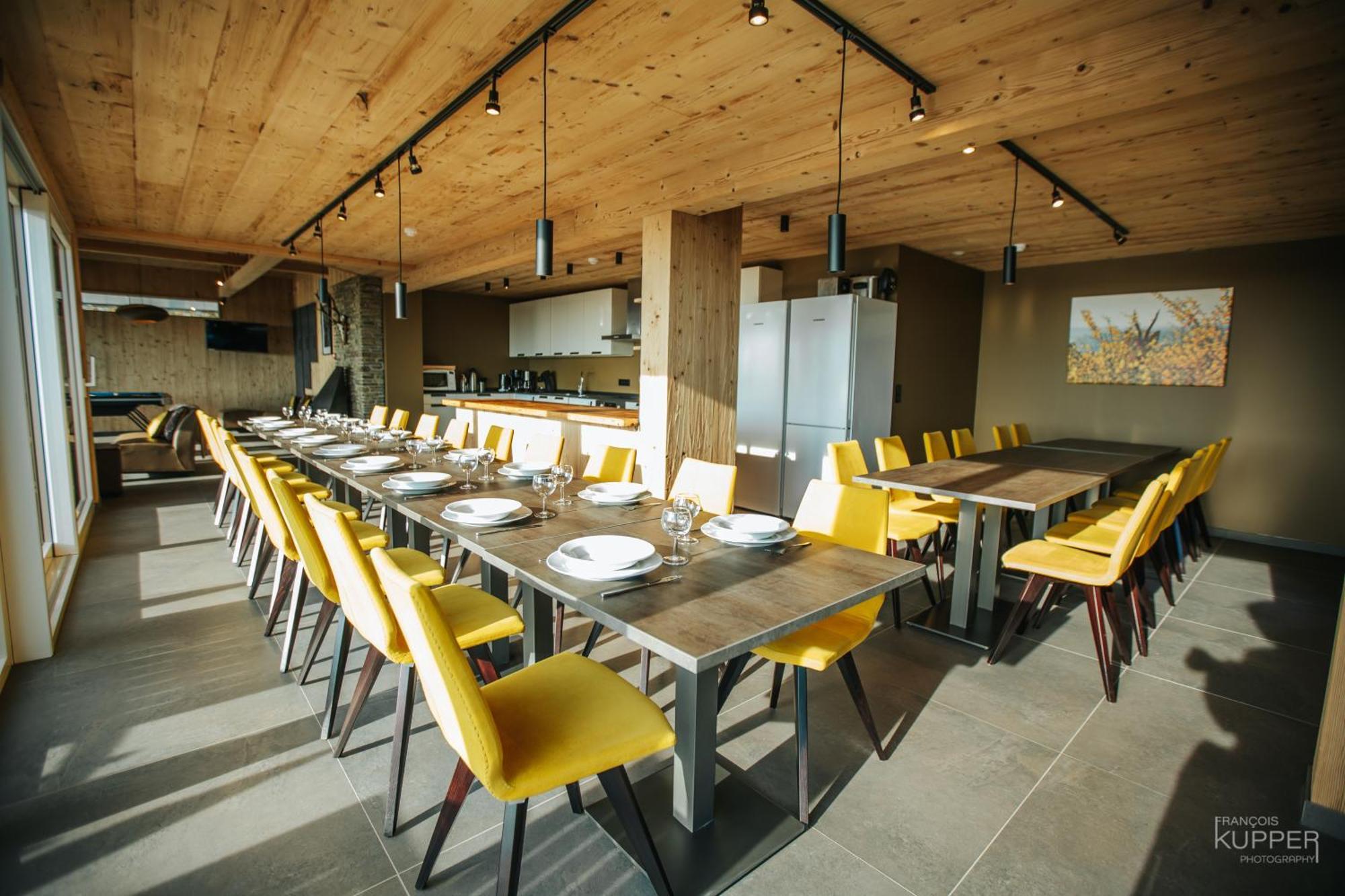 Le Noir Flohay 30 Pers - Malmedy, Vue, Wellnessヴィラ エクステリア 写真